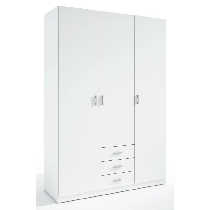 Armario 3 puertas Abenuj blanco