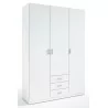 Armario 3 puertas Abenuj blanco
