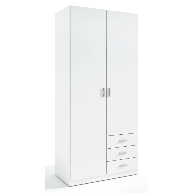 Armario 2 puertas Abenuj blanco