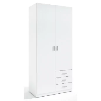Armario 2 puertas Abenuj blanco