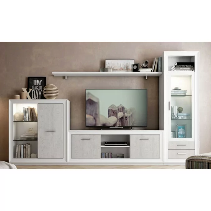 Mueble de salón 682 - 295 cm.