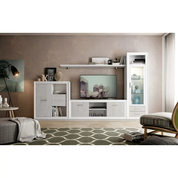 Mueble de salón 682 - 295 cm.