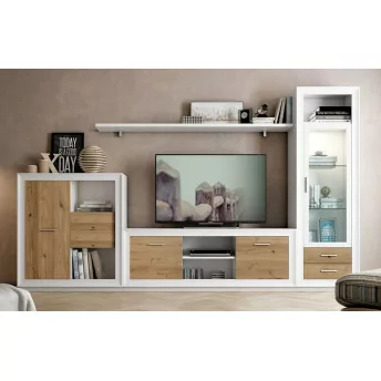 Mueble de salón 699 - 295 cm.