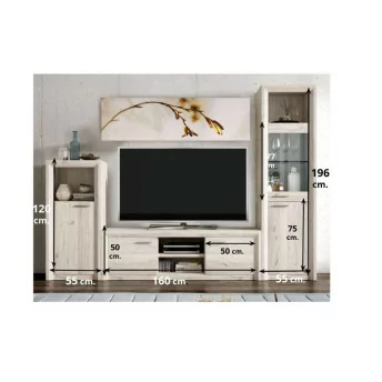 Mueble de salón 661 - 270 cm.