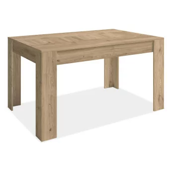 Mesa comedor extensible Bass naturale 140x90 cm.