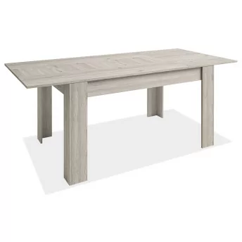 Mesa comedor extensible Bass shamal 140x90 cm.