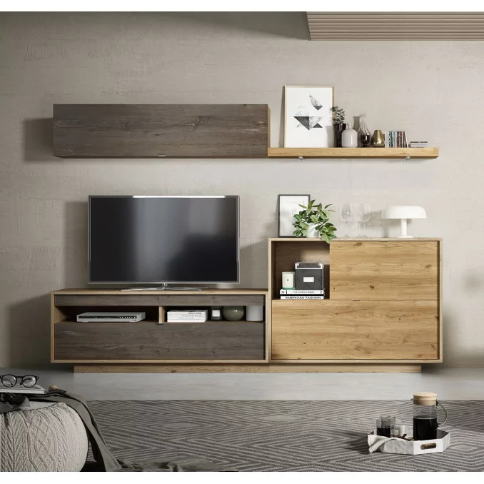 Mueble de sala de estar Nº736 270 cm.