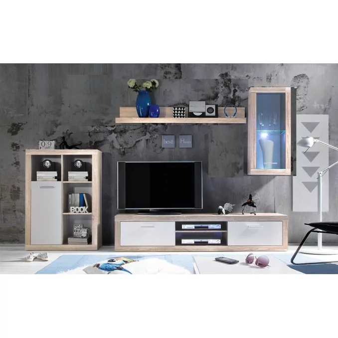 Pack ahorro salón Velázquez - Mueble librería...