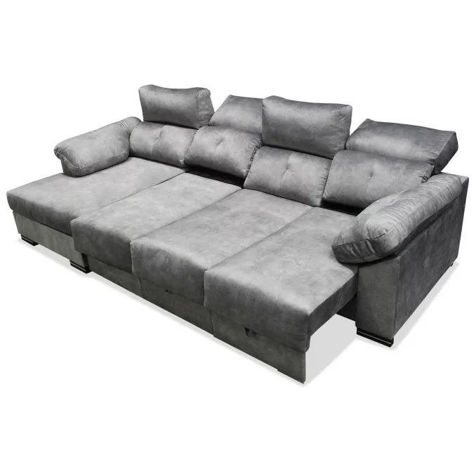 Sofá chaislong izquierdo cama Vogue 295 cm....