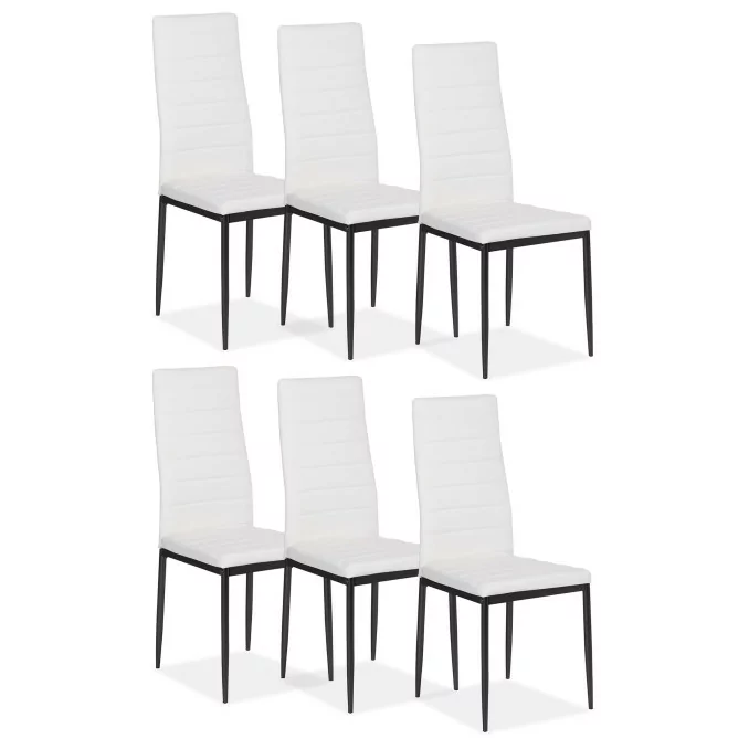 Silla comedor Daniela color blanco