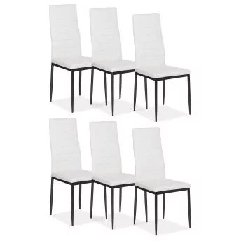 Silla comedor Daniela color blanco