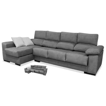 Sofá chaise longue cuatro plazas Toledo 290 cm