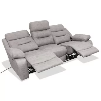 Sofá relax eléctrico Florencia 3 plazas 220 cm