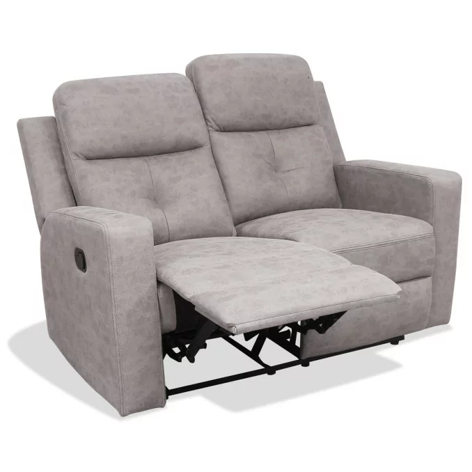 Sofá relax reclinable dos plazas Nadal 136 cm...