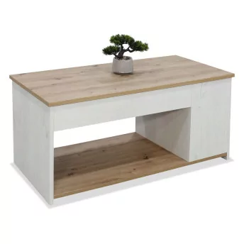 Mesa centro elevable Alonso color polar-artisan