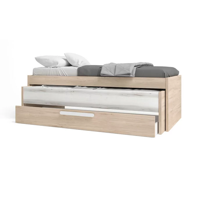 Cama juvenil dos camas Flash 212x98 colores...