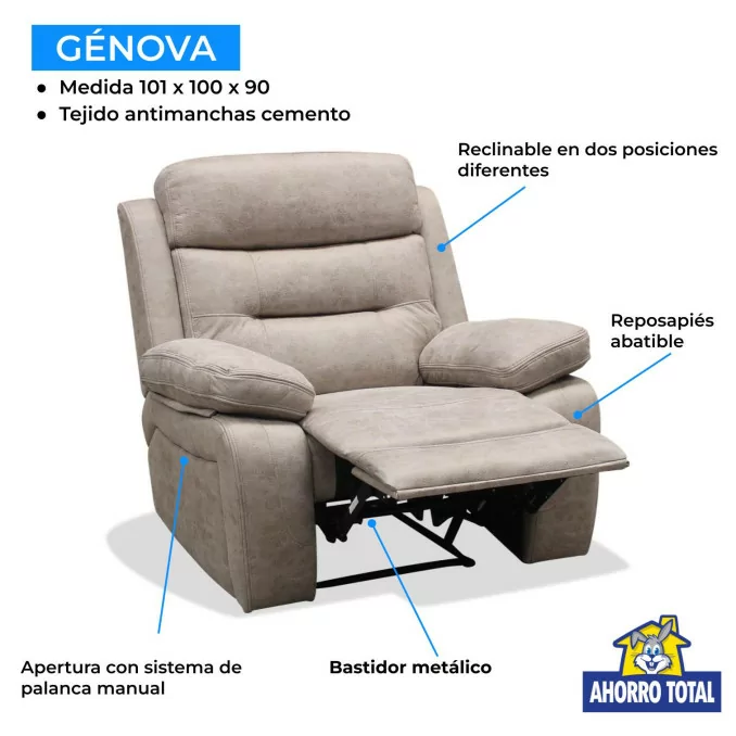 Sillón Relax Génova