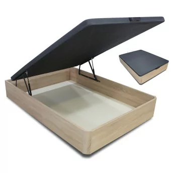 Canapé 150x190 abatible 22mm con base tapizada Atenas cambrian