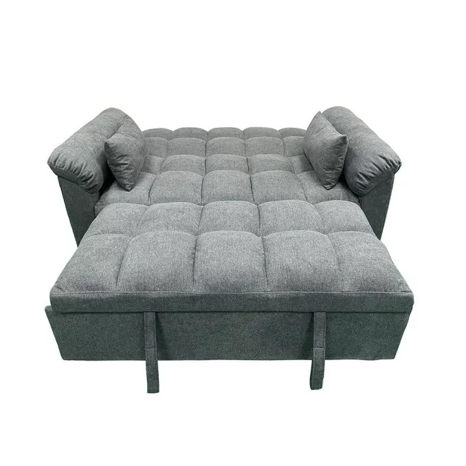 Sofá cama de matrimonio 160 cm Oliver gris