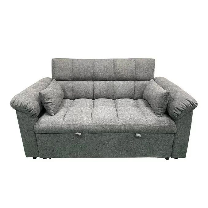 Sofá cama de matrimonio 160 cm Oliver gris