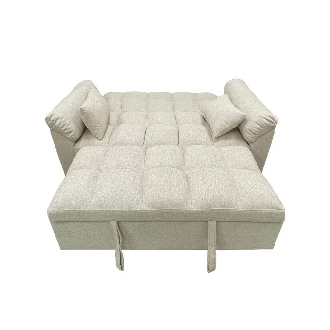 Sofá cama de matrimonio 160 cm Oliver beige