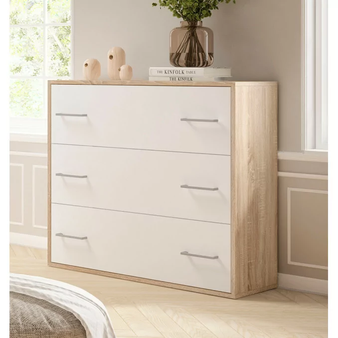 Cómoda 3 cajones montada Delicias