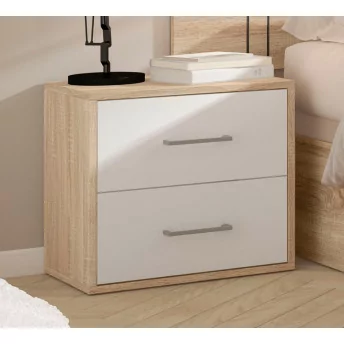 Mesita 2 cajones montada Delicias