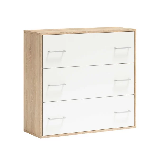 Cómoda 3 cajones montada Delicias