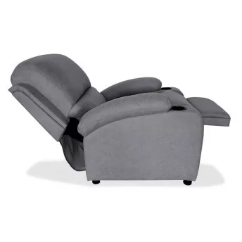 Sillón relax siesta Pushback gris