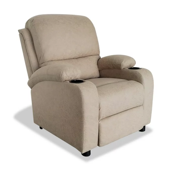 Sillón relax siesta Pushback beige