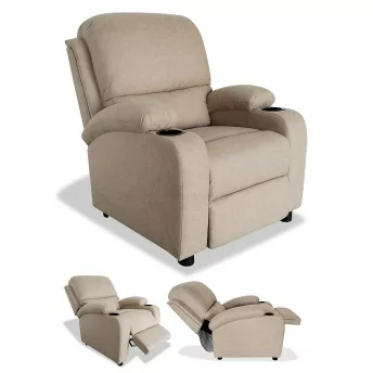 Sillón relax siesta Pushback beige