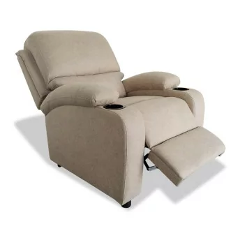 Sillón relax siesta Pushback beige