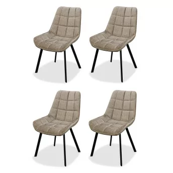 Silla comedor Jimena beige