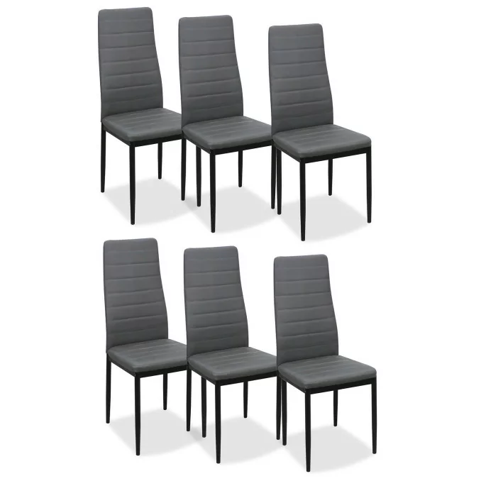 Silla comedor Daniela color gris