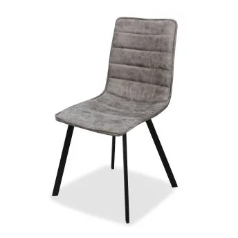 Silla comedor Berta gris cemento