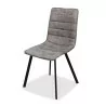 Silla comedor Berta gris cemento