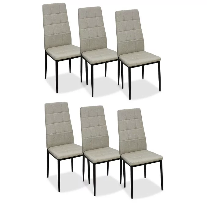 Silla comedor Latina beige