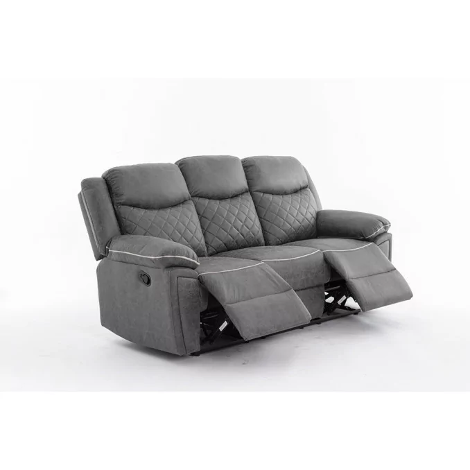 Sofá relax 3 plazas Leonardo 206 cm