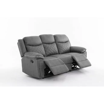 Sofá relax 3 plazas Leonardo 206 cm