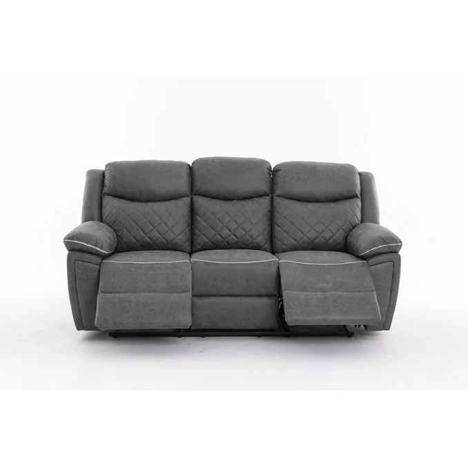 Sofá relax 3 plazas Leonardo 206 cm