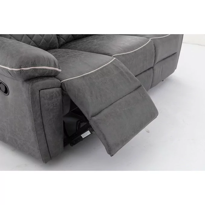 Sofá relax 3 plazas Leonardo 206 cm