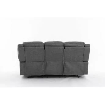 Sofá relax 3 plazas Leonardo 206 cm