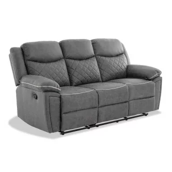 Sofá relax 3 plazas Leonardo 206 cm