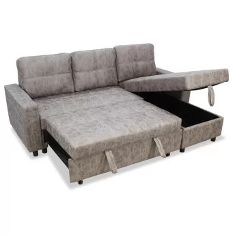 Sofá chaise longue cama Fan 222 cm.