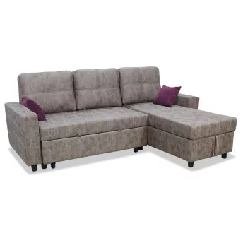 Sofá chaise longue cama Fan 222 cm.