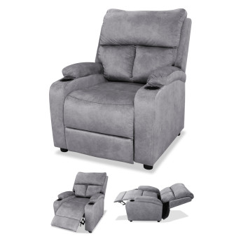 Sillón reclinable relax manual Laura Home