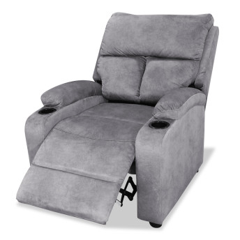 Sillón reclinable relax manual Laura Home