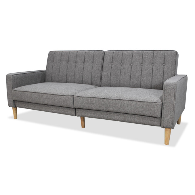 Sofá cama Neo Nordic 202 cm gris oscuro