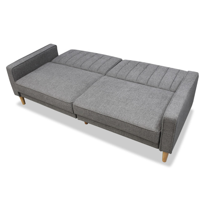 Sofá cama Neo Nordic 202 cm gris oscuro