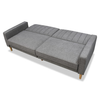 Sofá cama Neo Nordic 202 cm gris oscuro